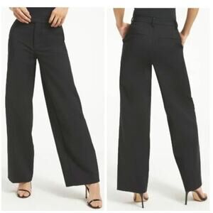 Good American pants Woven Trousers 2.0 black size 20